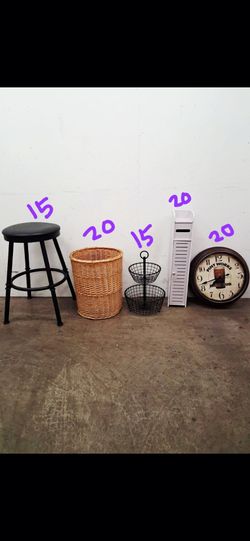 Moving Sale price is on the picture pickup 2-8:30 pm rainbow/charleston cash only read description