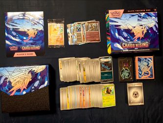Pokémon Chaos Rising ETB Bundle-Bulk Cards,