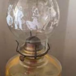 Vintage Oil Lamp