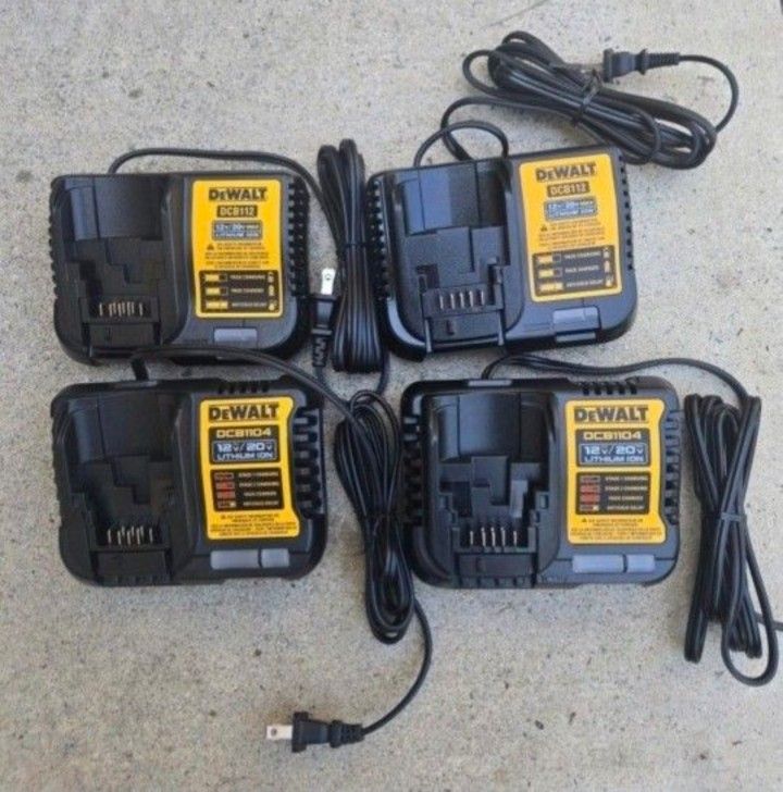 Dewalt 20v Charger Each