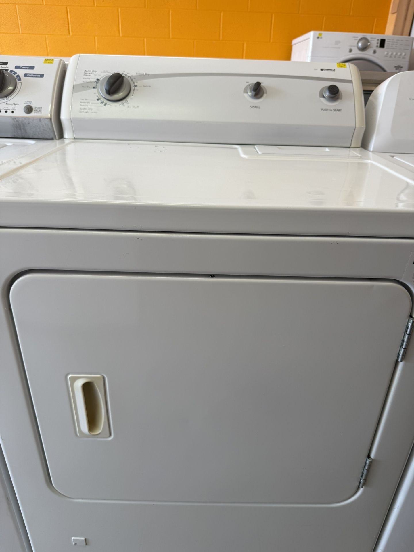 Kenmore Gas Dryer With Warranty