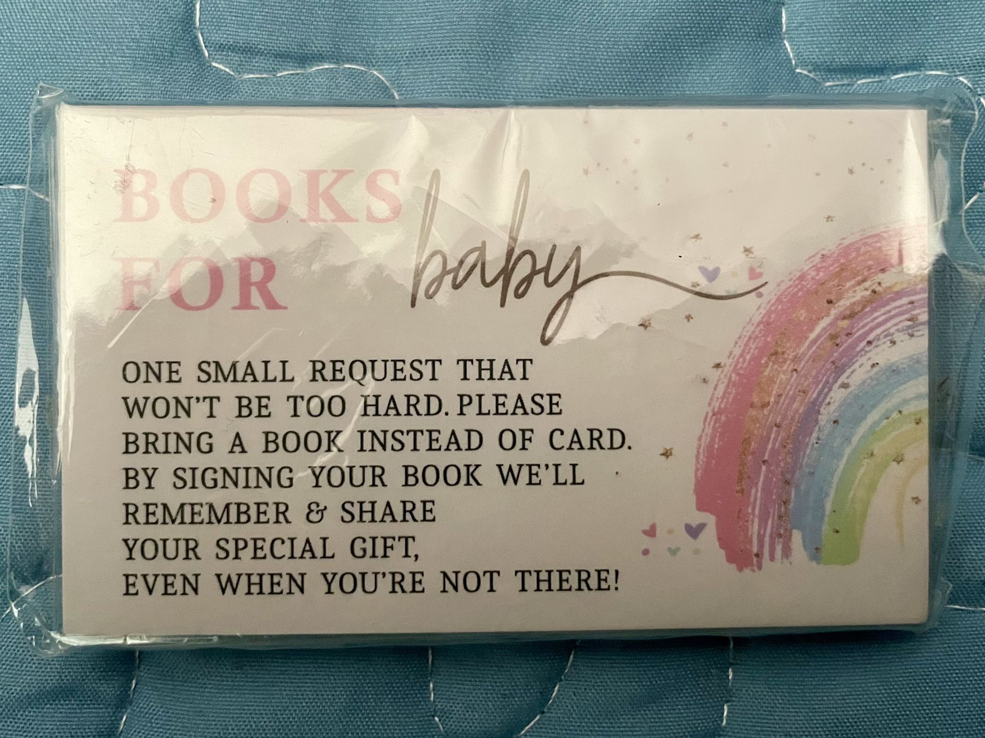 Baby books for baby shower Cards NEW