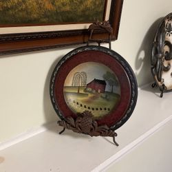 Hand Painted Decorative Dish