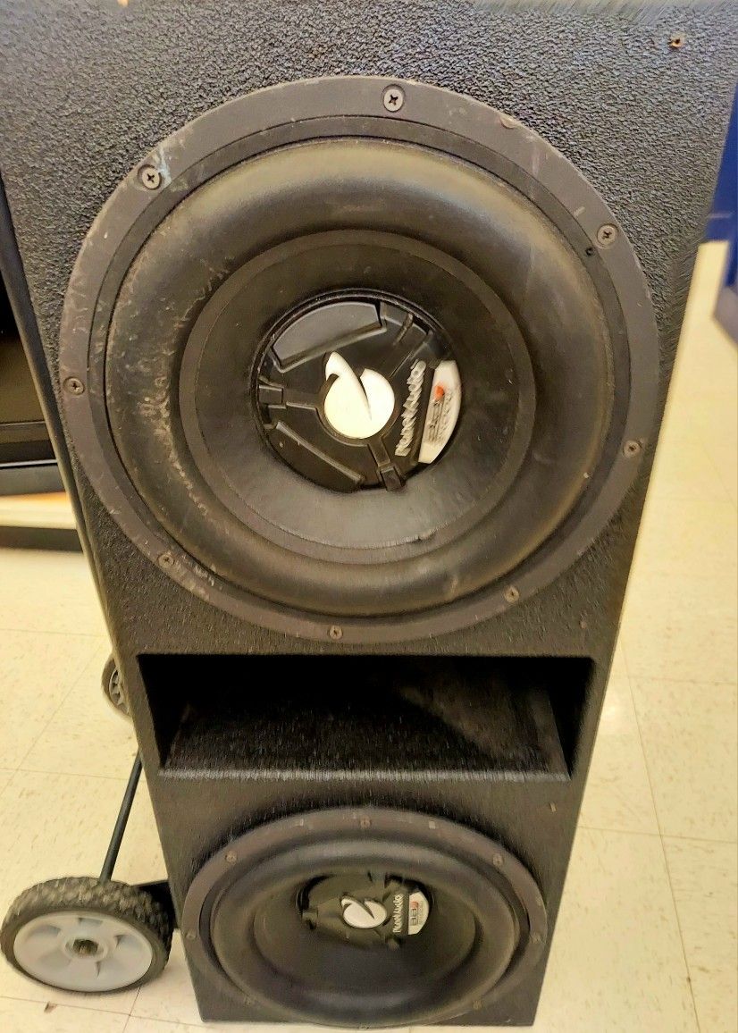 230$ Planet Audio 12" Woofers 2400w Q Bomb Vented Pro Box Like New Condition