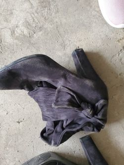 Black Heel Boots
