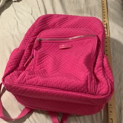 Pink Vera Bradley Backpack 