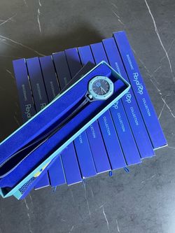 Swatch/Ap Wholesale Lot of 10 Royal Pop Bioceramic Watches – $500