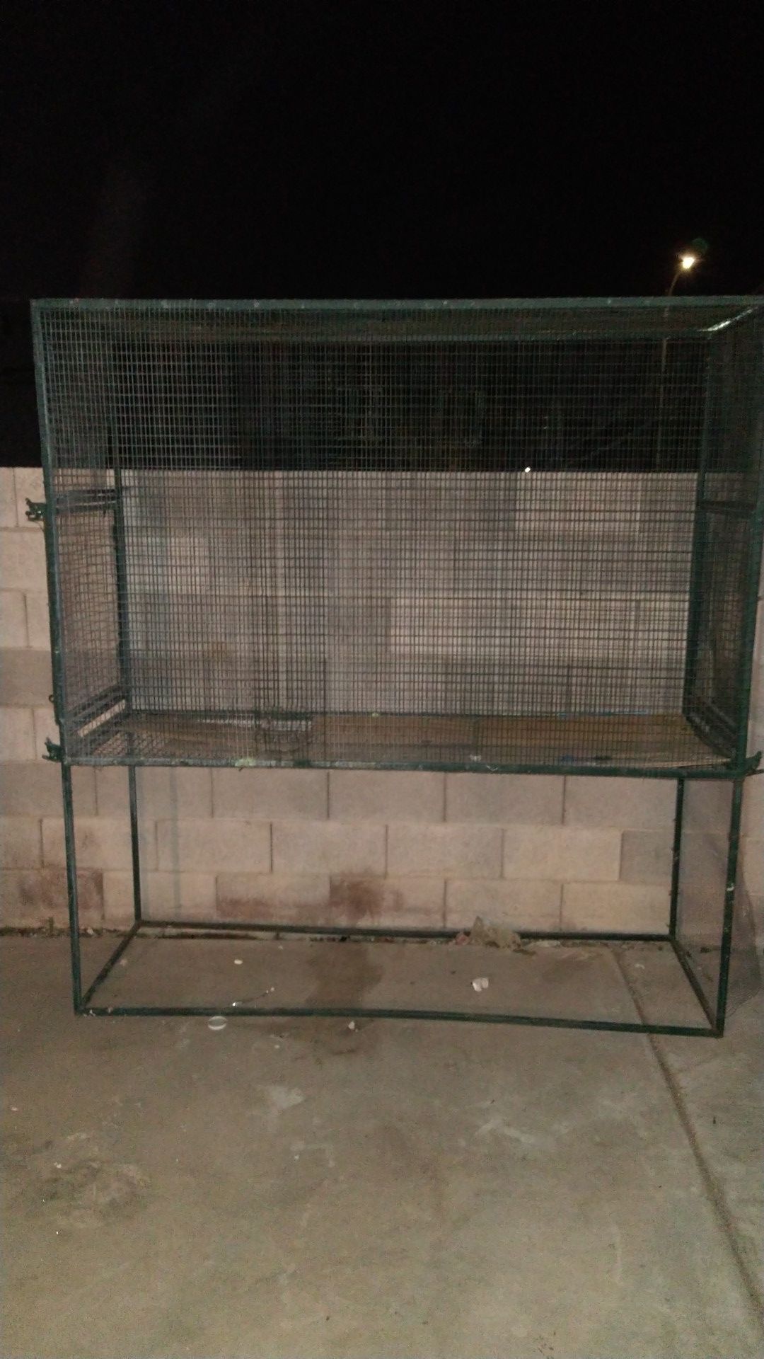 bird or small animal cage or even medium to large animal cage