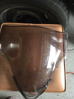Hayabusa windshield