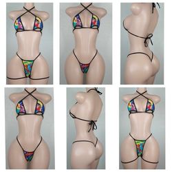 Beautiful  Custom Designed  EXOTIC Bikini 