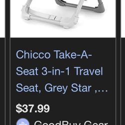 3 In 1 Chicco Seat