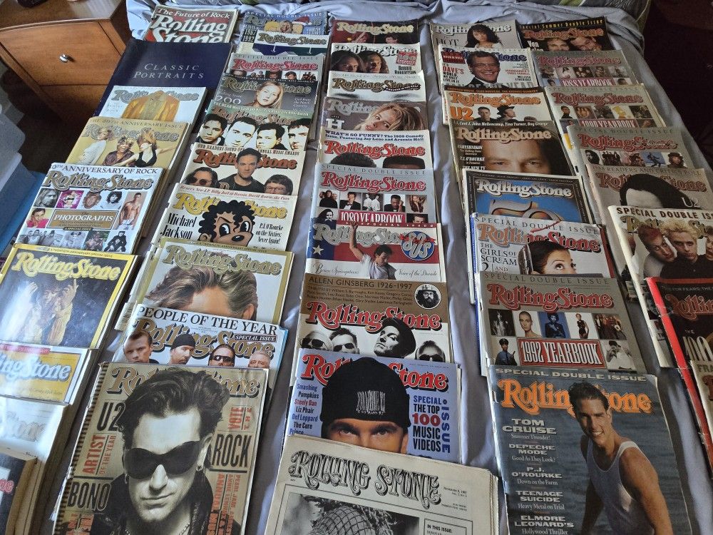 Collectible ROLLING STONE MAGAZINES