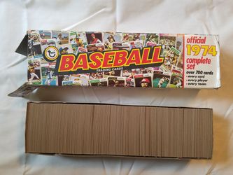 1974 Topps Baseball Card Set