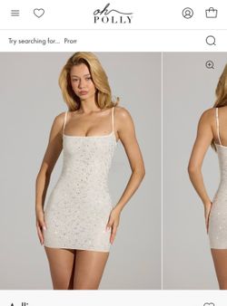 White Sparkle Dress