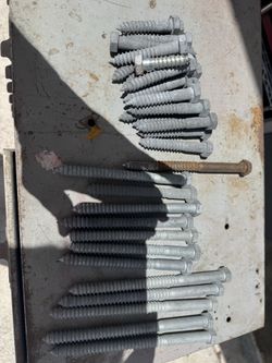 1/2 inch lag bolts