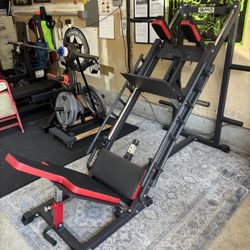 GMWD  Leg Press Hack Squat Machine