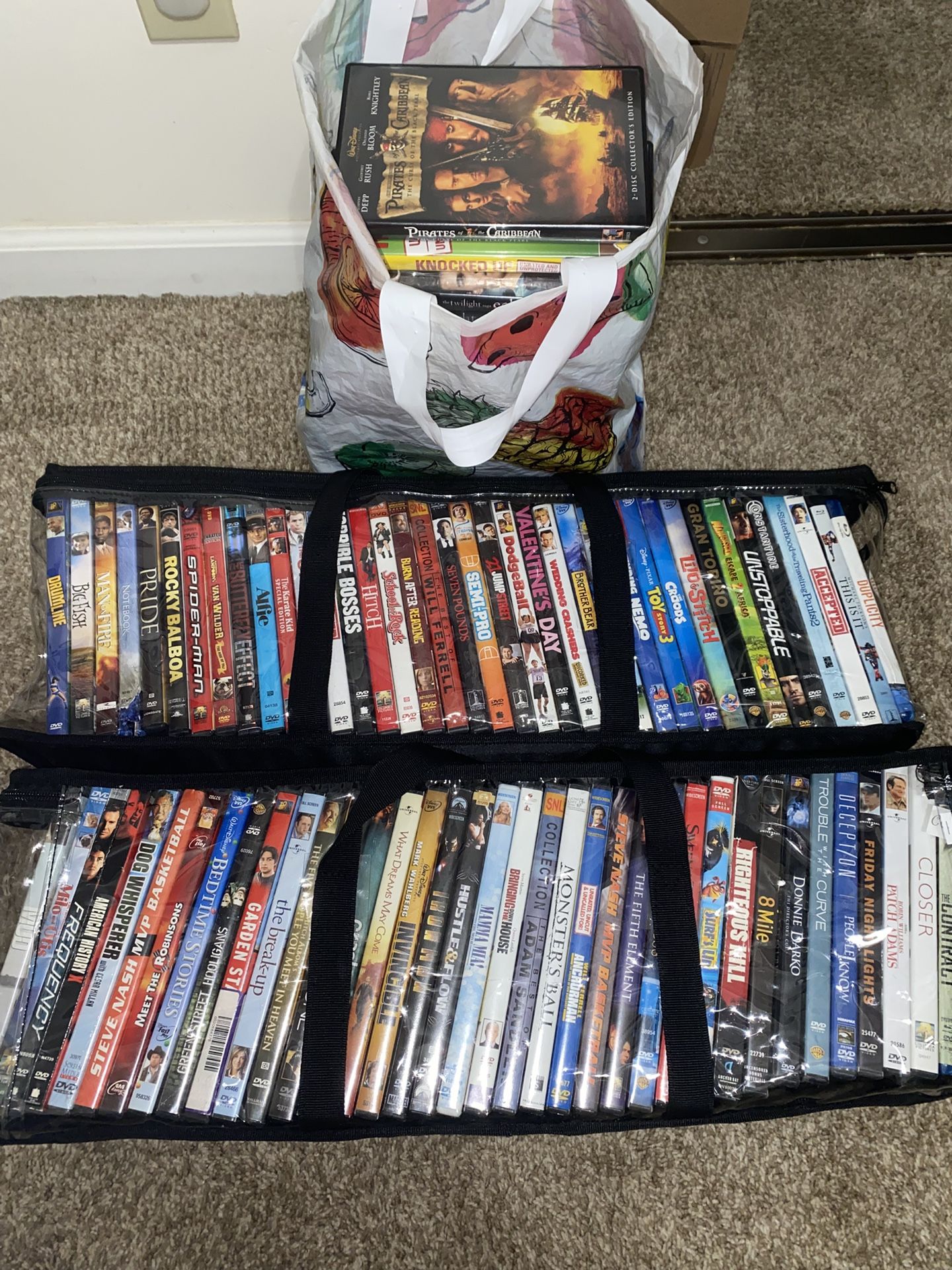DVD MOVIE COLLECTION BUNDLE 75+ DVDS TOTAL