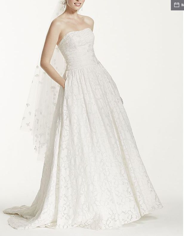 Brand New Davids Bridal Galina Wedding Dress