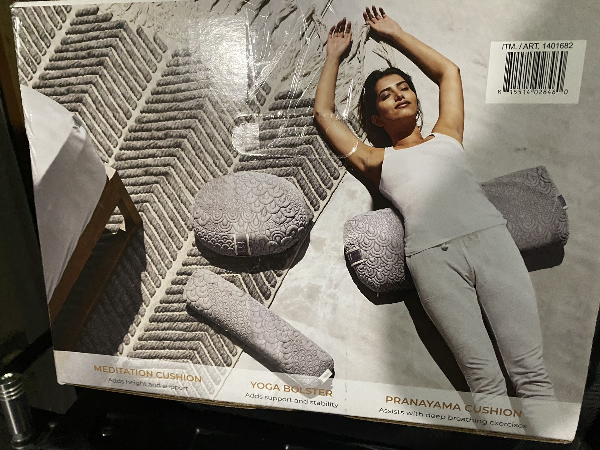 Crystal Cove Yoga Cushion Set