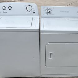 Amana Washer And Estate By Whirlpool Dryer 