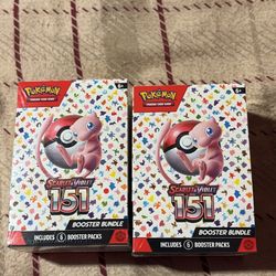 2 151 Booster Bundles 