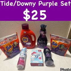 Tide Downy Purple Set