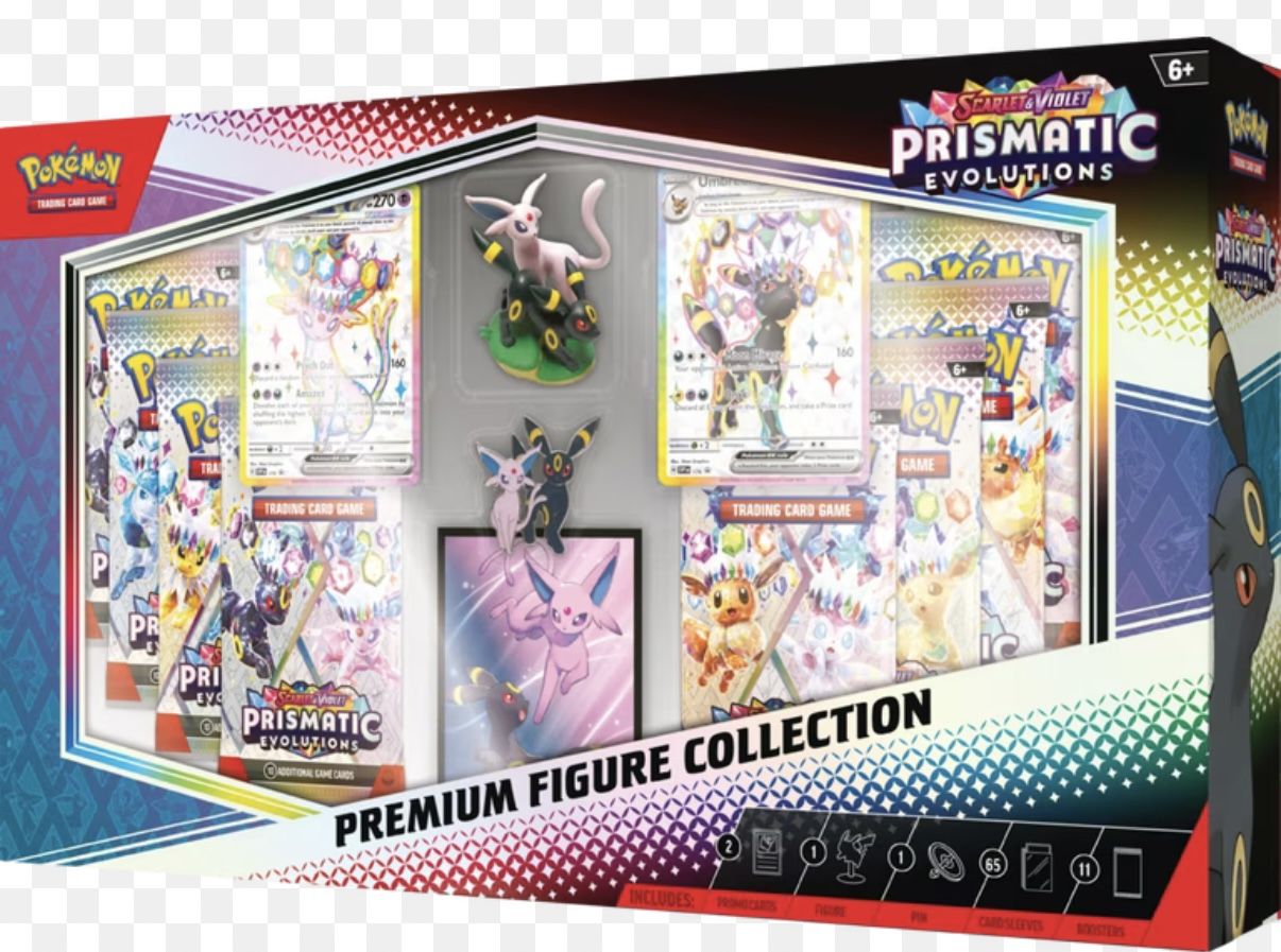 Pokemon Prismatic Evolutions Figurine Collection