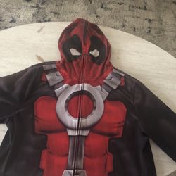 Deadpool Zip Up Hoodie 
