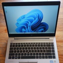 HP EliteBook 14 Inch Pro Grade Laptop Intel Core i5 16 GB RAM 512 GB SSD 1080P LCD Webcam HDMI USB C Port Wi-Fi & BT Windows 11 Professional 