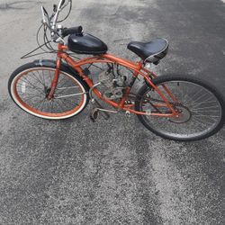 Motor Bike Starts Right Up