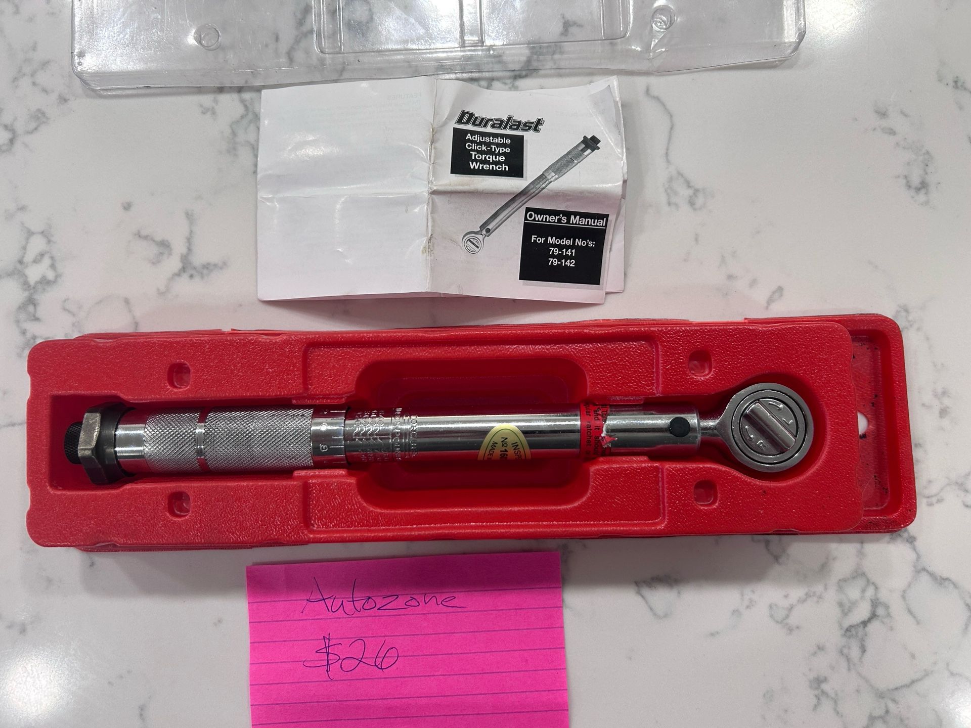 Torque Wrench.   New