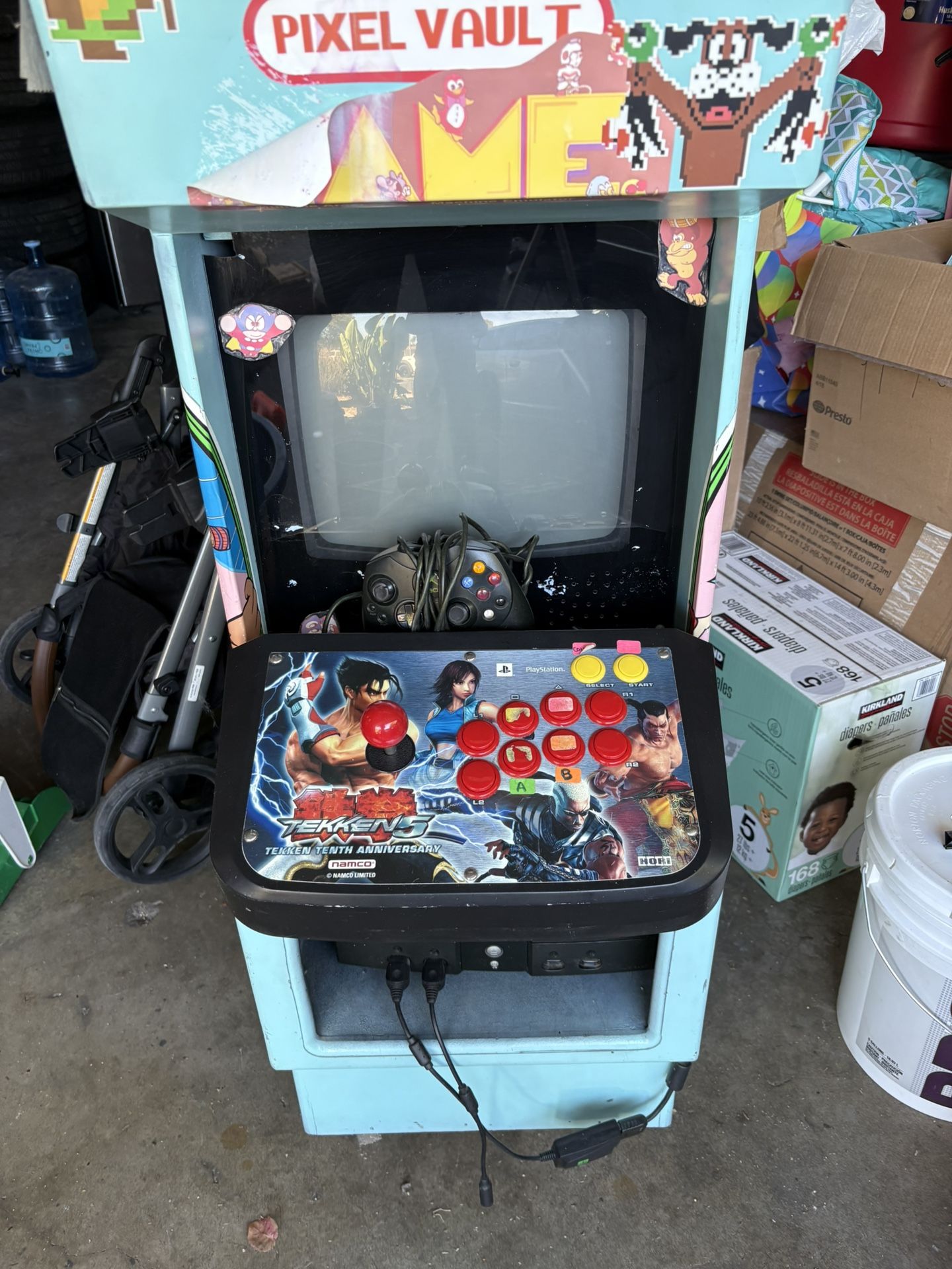 Custom  Built Retro Arcade