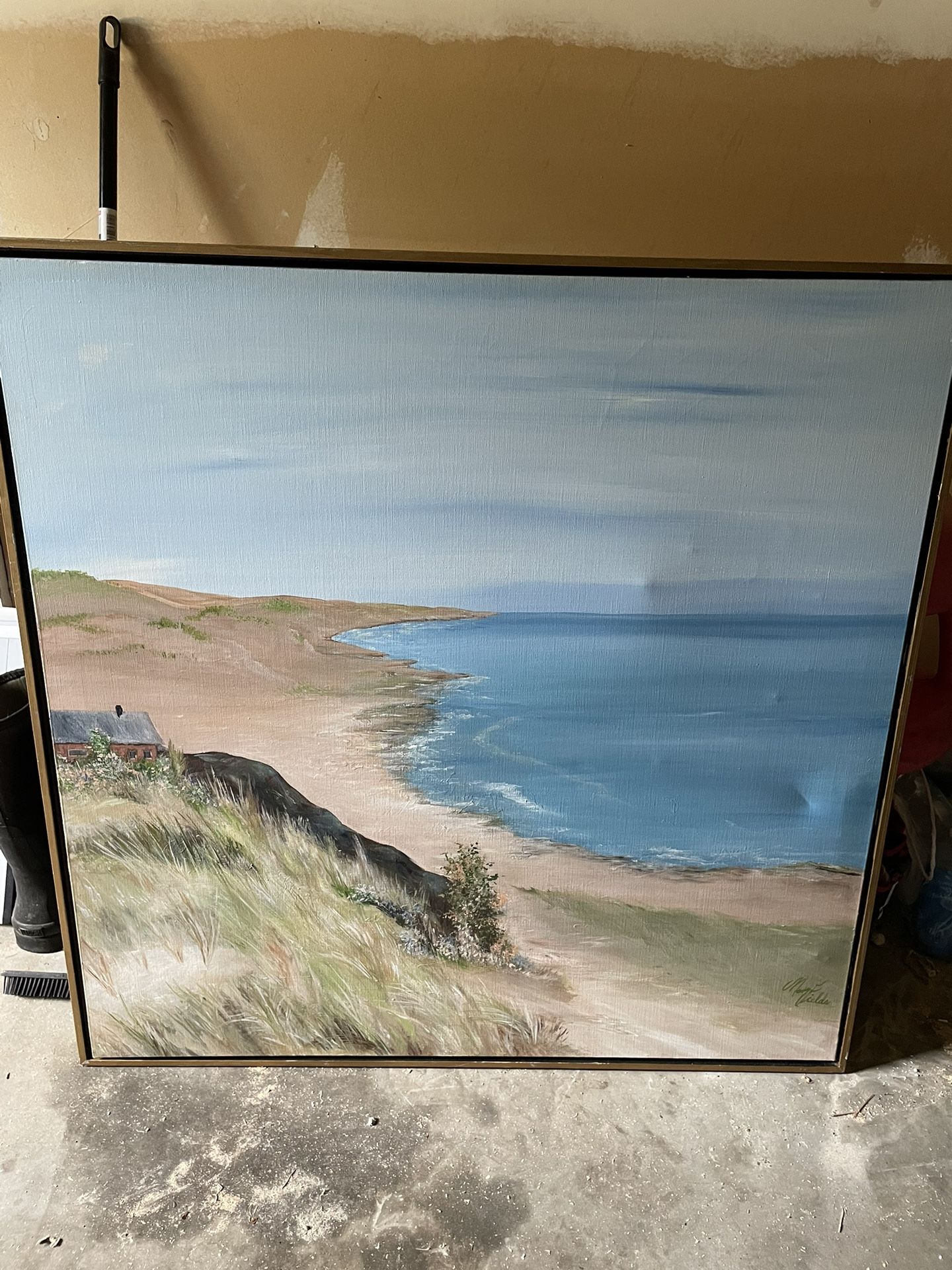 Large Beach Painting 