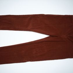Banana Republic Rust Cotton Traveler Pants 33x32