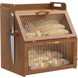 Bread Bin for Kitchen Countertop