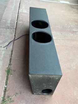 10” sub box
