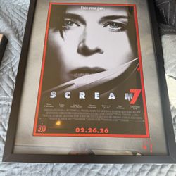 Scream 7 Premier poster