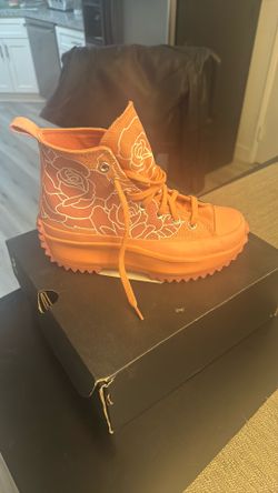 Natasha Cloud x Converse Run Star Hike High Floral Size 7 Brand New