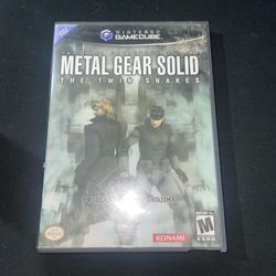 Nintendo GameCube Metal Gear Solid The Twin Snakes