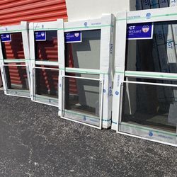 4x PGT 30 3/4x50 1/4 IMPACT WINDOWS NEW price for each
