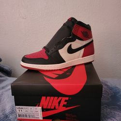 Jordan 1 High Bred Toe - Size 11 Mens - (DS)