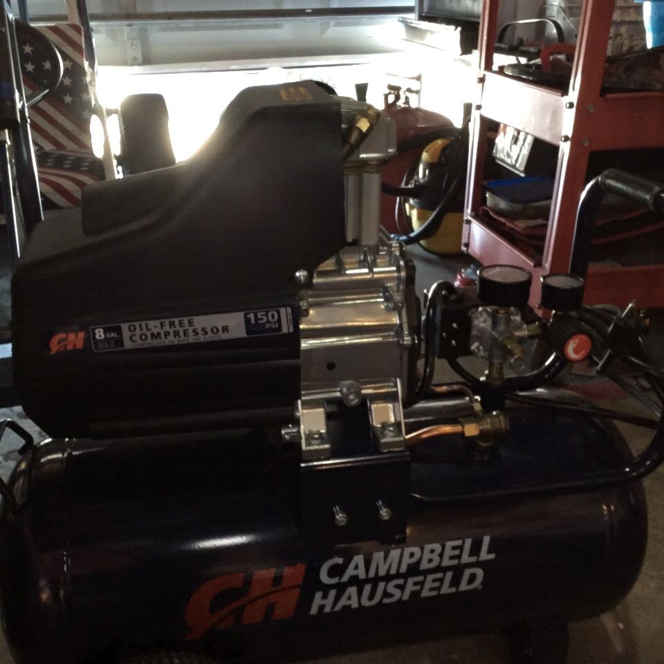 Campbell hausfeild compressor