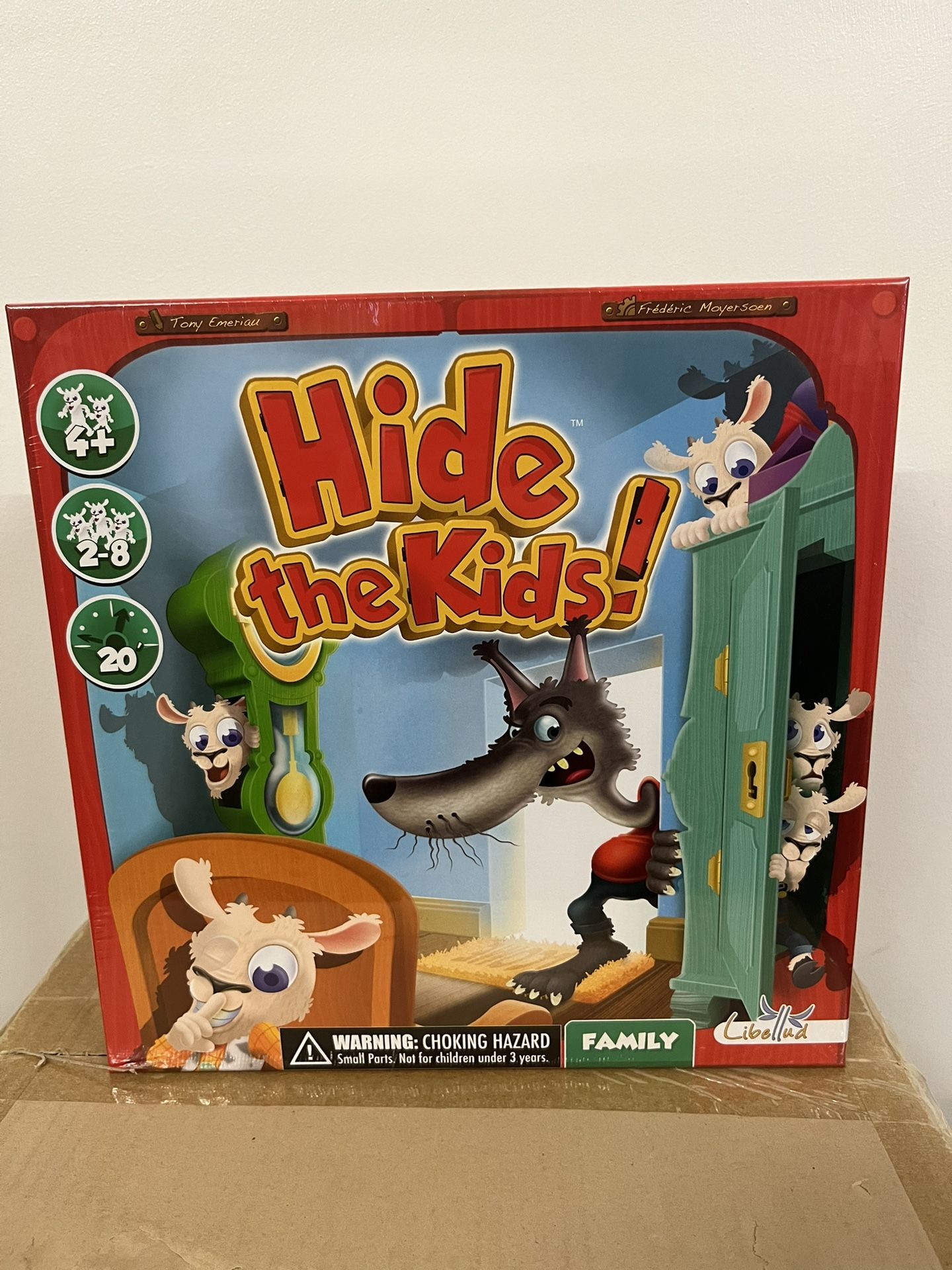 Hide the Kids Family Game NEW Libellud Asmodee 2013