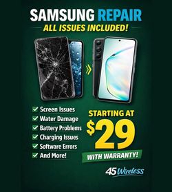 Samsung Repair - Same Day Service