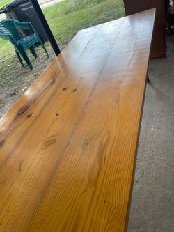 Wood table
