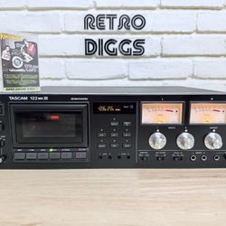 Tascam 122 MKIII Three Head Professional Cassette Deck (serviced)