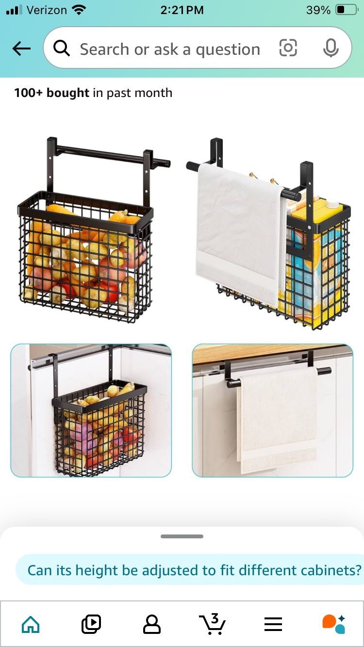 Under Sink Organizer- Brand New