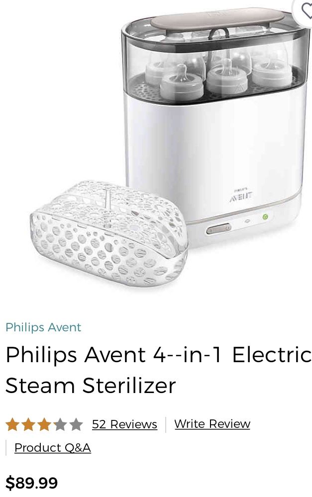 Philips Avent in Electric Steam Sterilizer