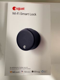 August Wi-Fi Smart Lock – Brand New Sealed in Box