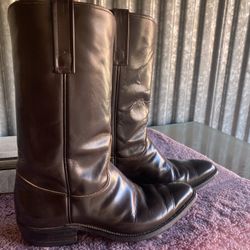 Vintage Justin Boots Size 8 Brown